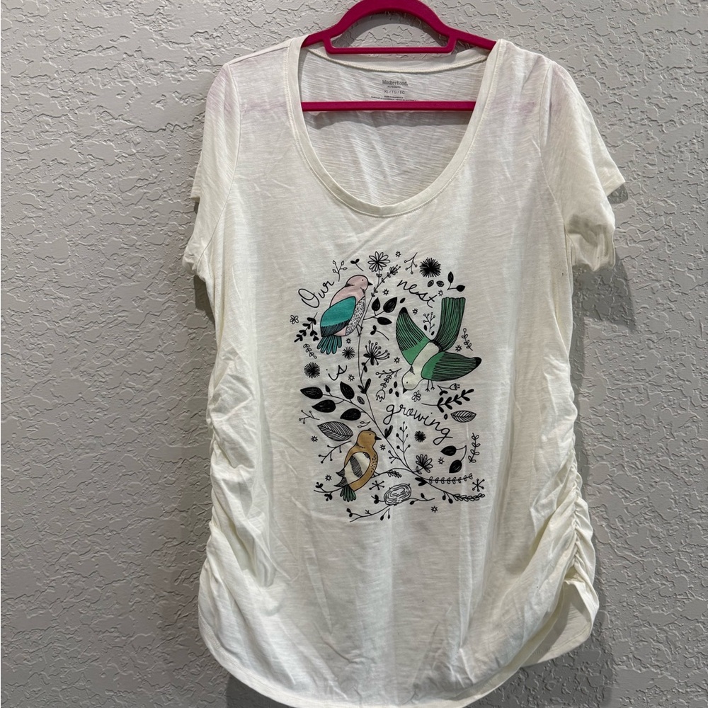 Motherhood Maternity XL Graphic Tee T Shirt